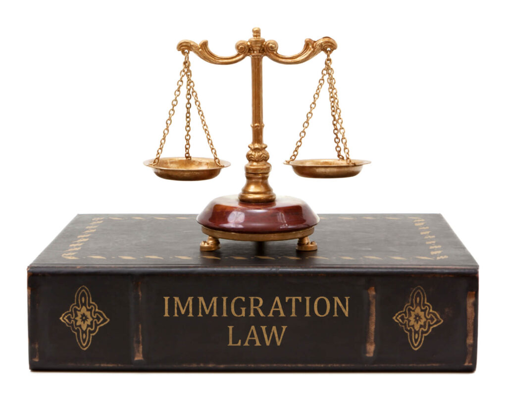 immigration law scales of justice